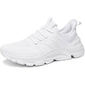 Men's Mesh Z71White Non Slip, Breathable, Athletic Sports Fashion Sneakers Shoes